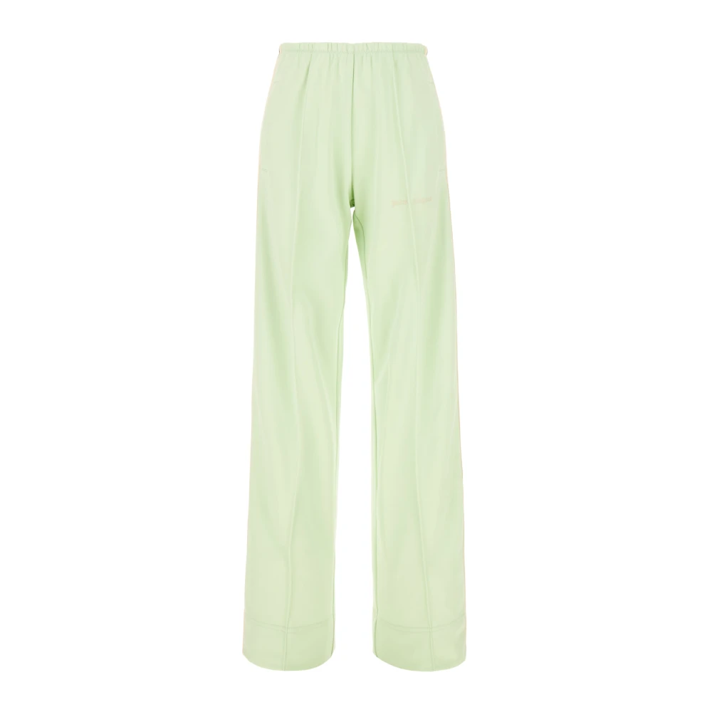 Palm Angels Donna Verde - Classic Logo Track Loose Pants - Trousers - M