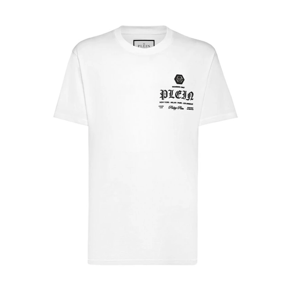 Philipp Plein Stijlvolle T-shirts voor mannen en vrouwen White Heren