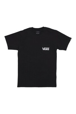 sort-hvid-crewneck-t-shirt-med-lomme