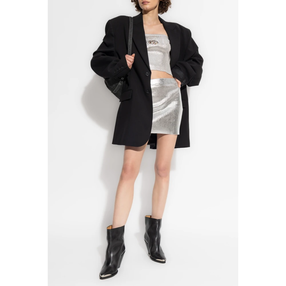 Diesel Rok M-Isi A15567 Gray Dames