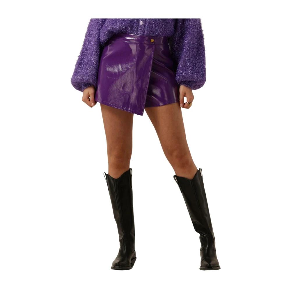 Harper & Yve Paarse Shorts Harper Stijl Purple Dames