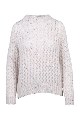 Maglia Traforata Girocollo