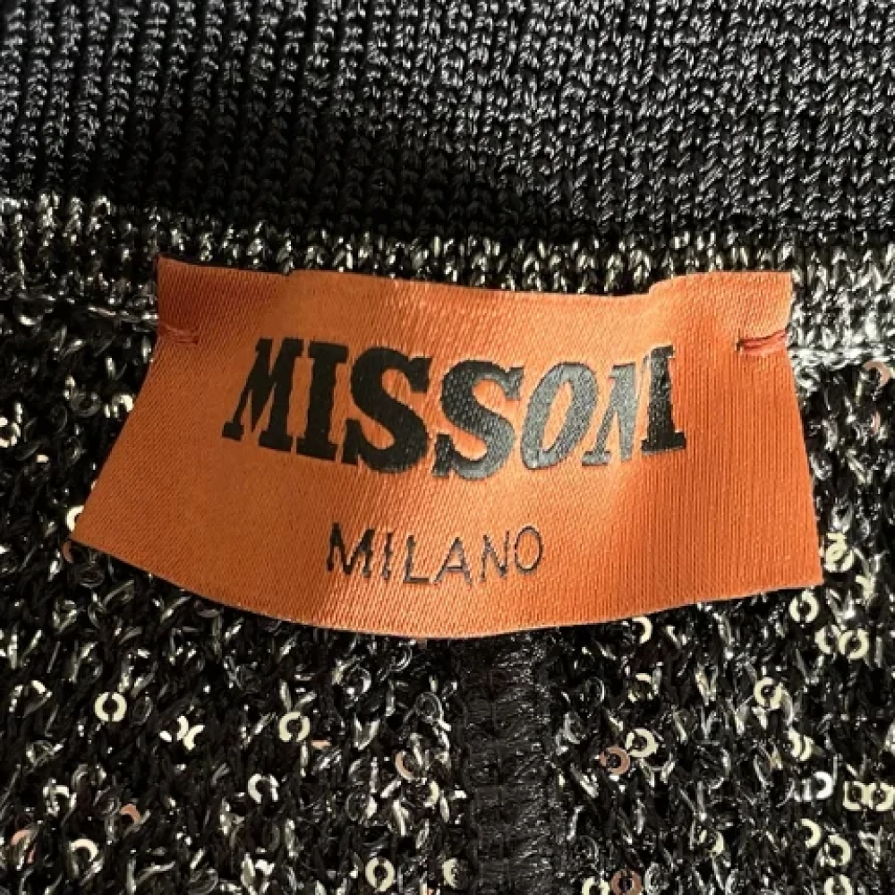Missoni Pre-owned Polyester bottoms Black Dames
