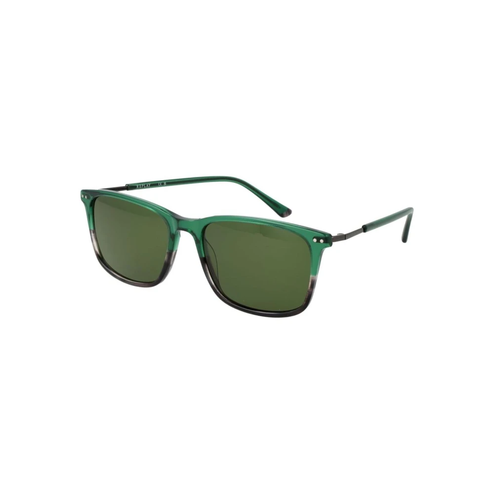 Replay Men's Green Sunglasses Ry472v 03S 56 - Size One Size - Image 3