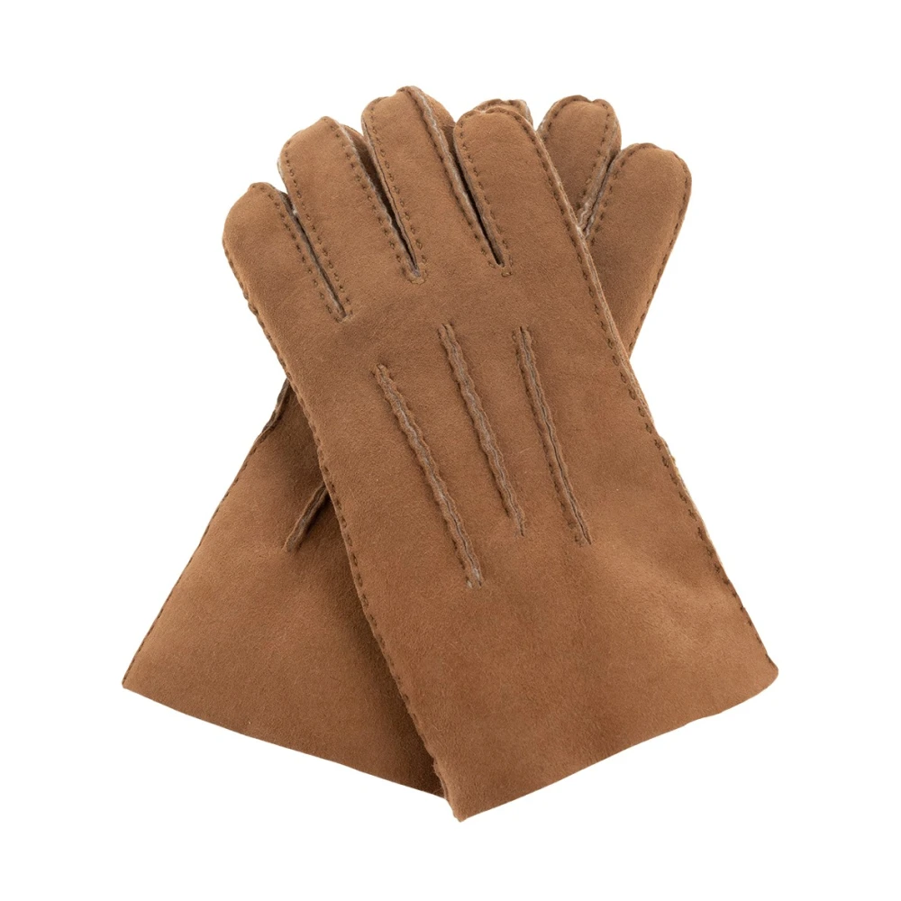 Ugg Handschoenen met logo Brown Heren