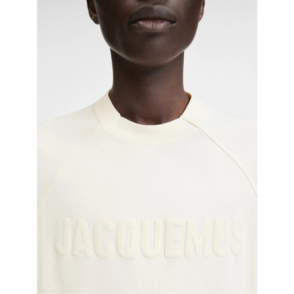 Jacquemus T-Shirts Beige Heren