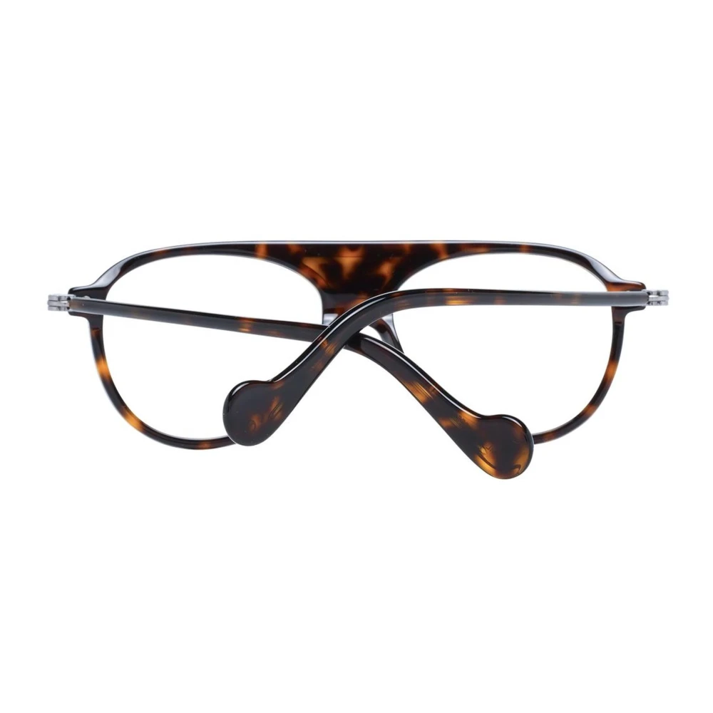 Moncler Bruine Aviator Optische Frames met Demo Lenzen Brown Heren
