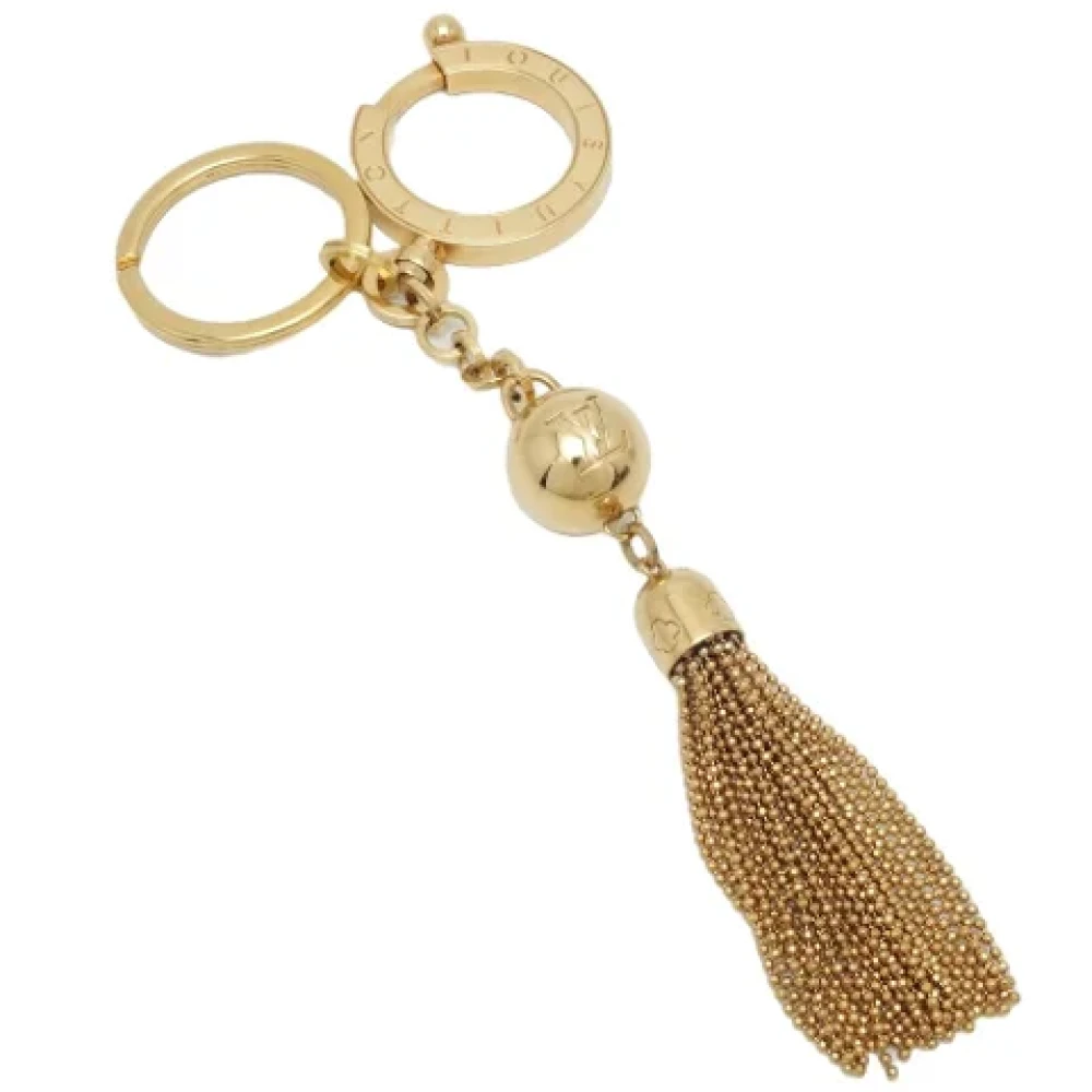 Louis Vuitton Vintage Pre-owned Metal key-holders Yellow Dames