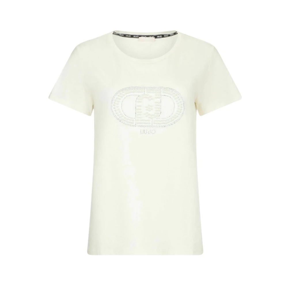 Liu Jo Mujer Blanco - Camiseta Deportiva - Tops - Xs - Camiseta Deportiva