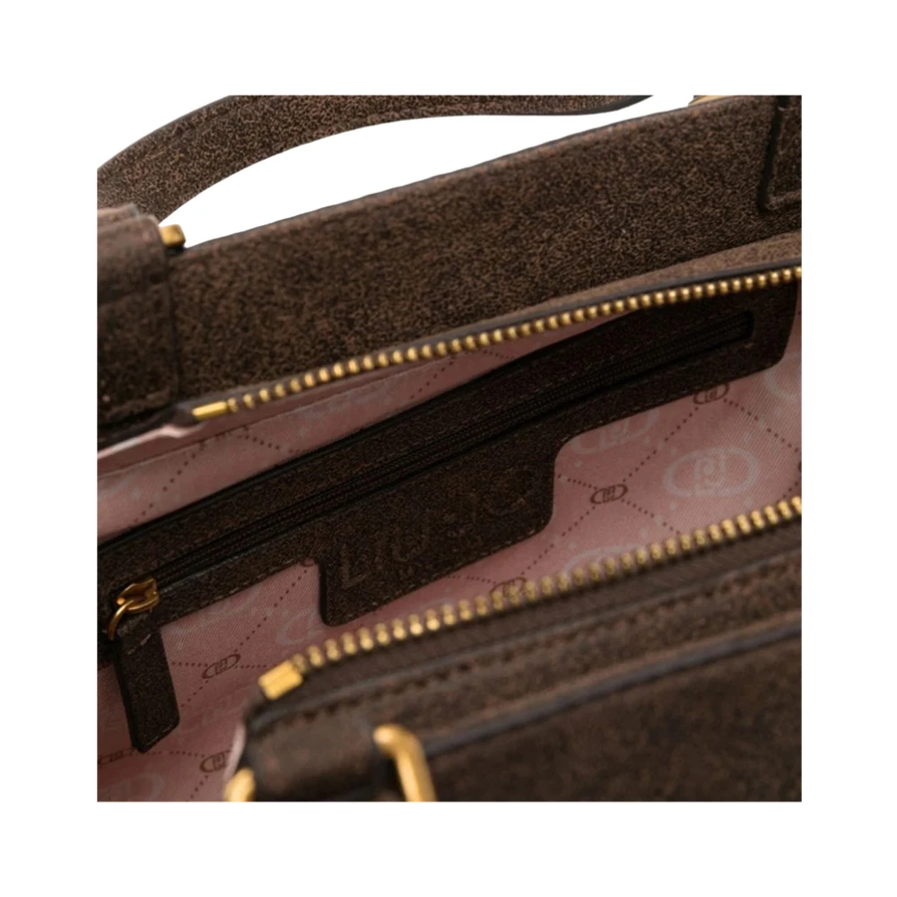 Liu Jo Elegante Bruine Handtas met Afneembare Band Brown Dames