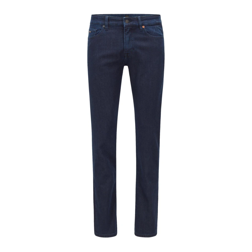 Hugo Men's Blue Slim Fit Jeans, W38 L32, Slim Fit Delaware Jeans