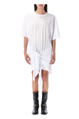 white-dress-with-bandana-style-ties