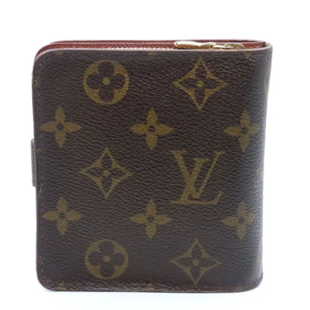 Louis Vuitton Vintage Pre-owned Canvas wallets Brown Dames