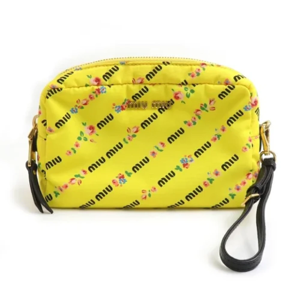 Pre-owned > Pre-owned Bags > Pre-owned Clutches - - Miu Miu Pre-owned - Modalova