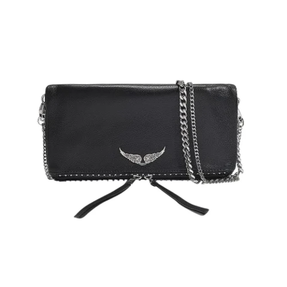 Zadig & Voltaire Leather crossbody-bags Black Dames