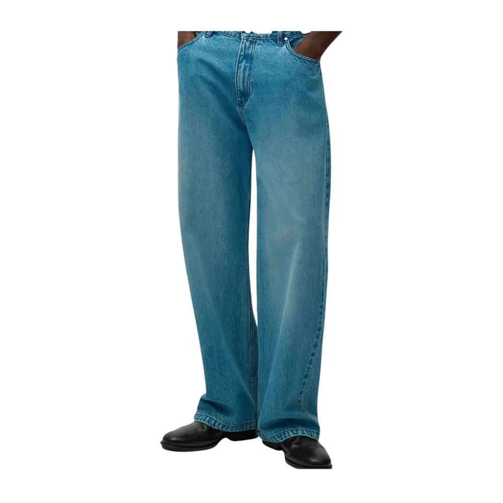 Arte Antwerp Men's Blue Circle Logo Pocket Trousers - Loose Fit Jeans - W30 - Jeans