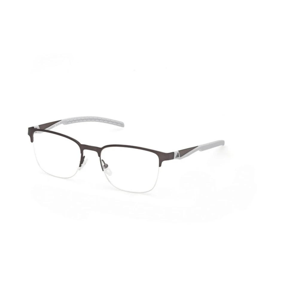 Adidas Men's Gray Glasses, 53 Mm, Sport 5121 Eyeglasses