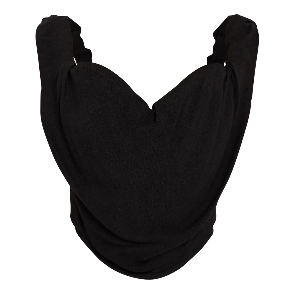 Vivienne Westwood Women's Black Sleeveless Tops, Xs, Sunday Corset Top