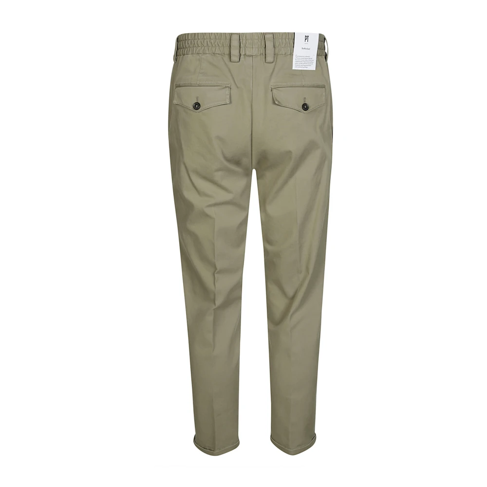 Pt01 Rebel Deluxe Stretch Broek Beige Heren