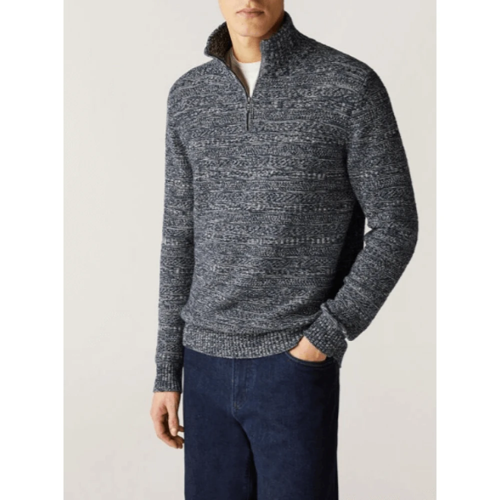Loro Piana Lima Coltrui van Kasjmier Blue Heren