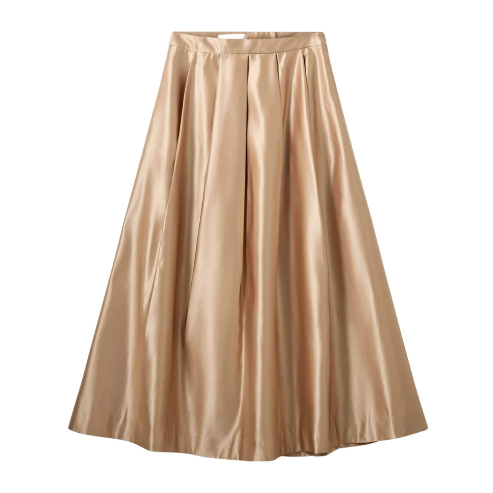 Sofie Schnoor Women's Beige Maxi Skirts, M, Maxi Skirts