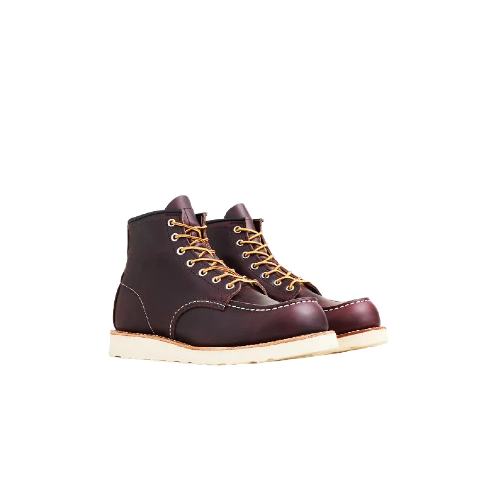 Red Wing Shoes Brun Classic Moc Black Cherry Boots