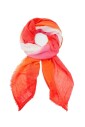 echarpe-orange-degrade-a-motif