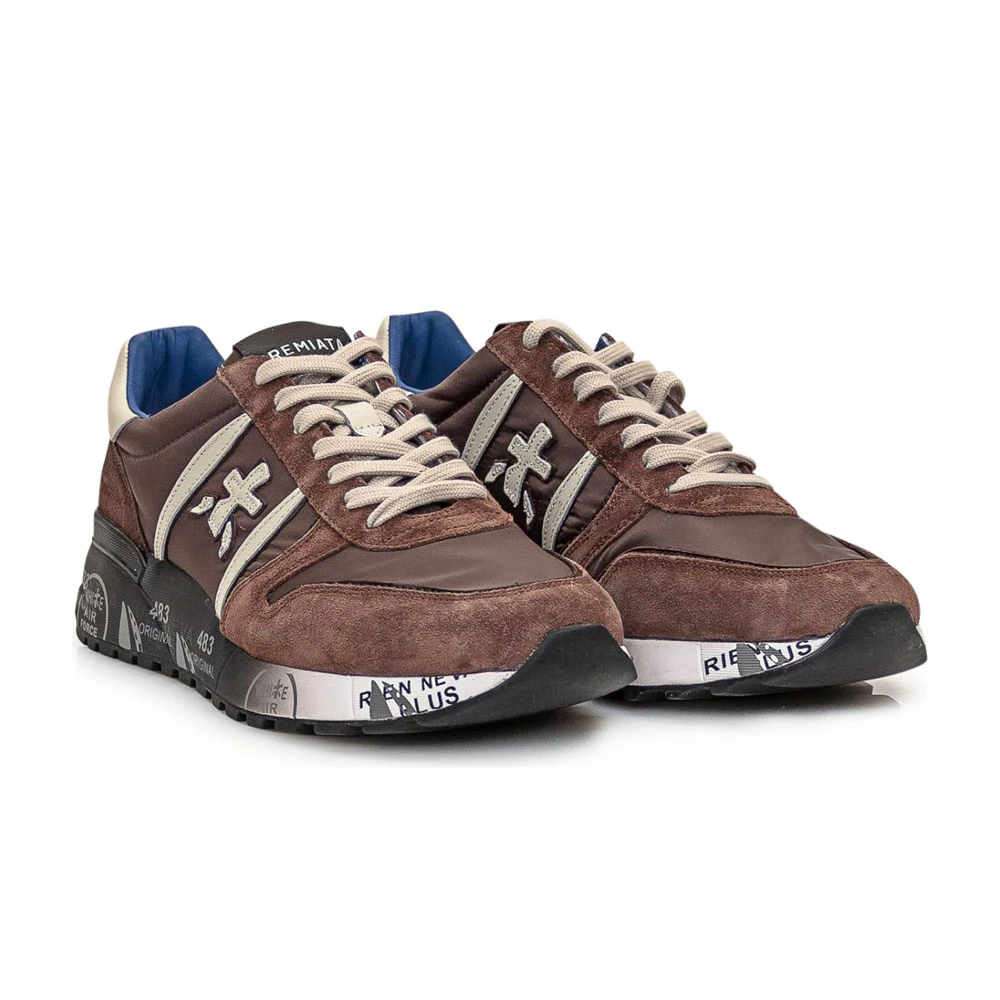 Premiata Stijlvolle Lander Sneakers Bruin Brown Heren