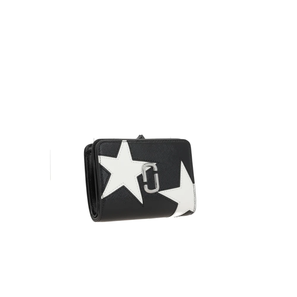 Marc Jacobs Stijlvolle Portemonnee Collectie Black Dames