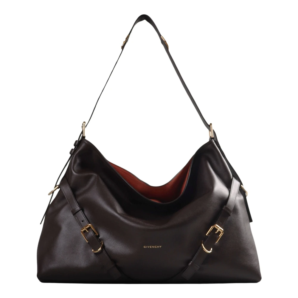 Givenchy Women's Brown Shoulder Bags, One Size, Voyou Large Bag