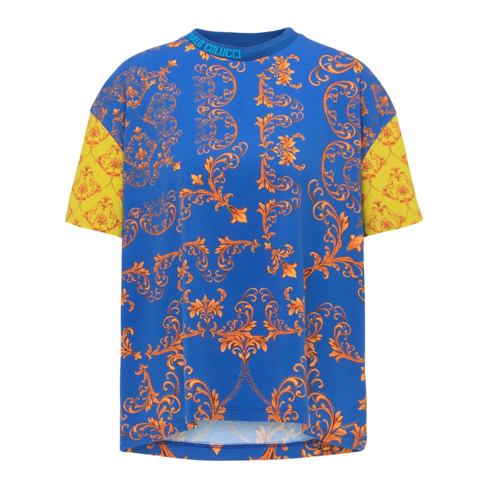 Carlo Colucci Women's Blue T-Shirts, L, Blouses & Shirts