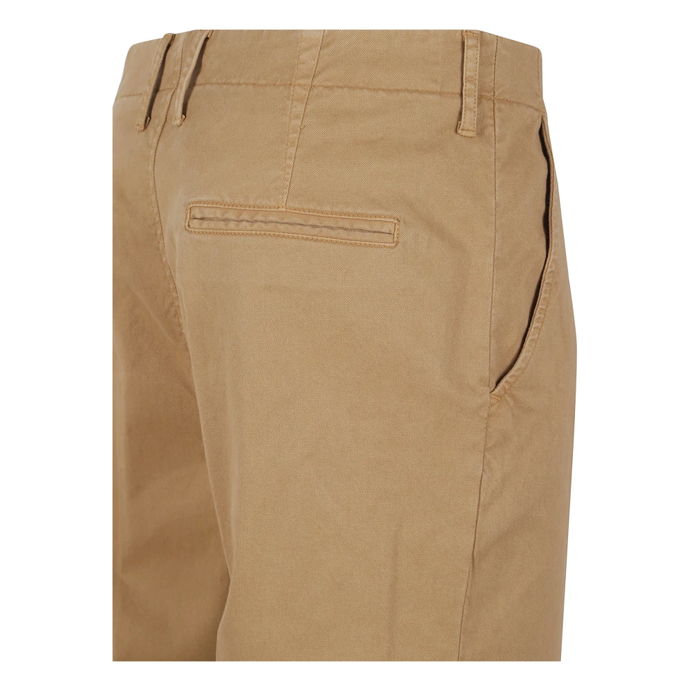 True Royal Beige Zijden Blend Broek Beige Dames