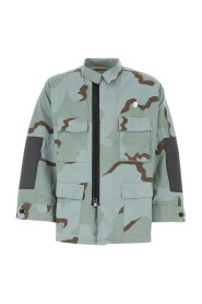 Camicia di miscela di cotone stampata