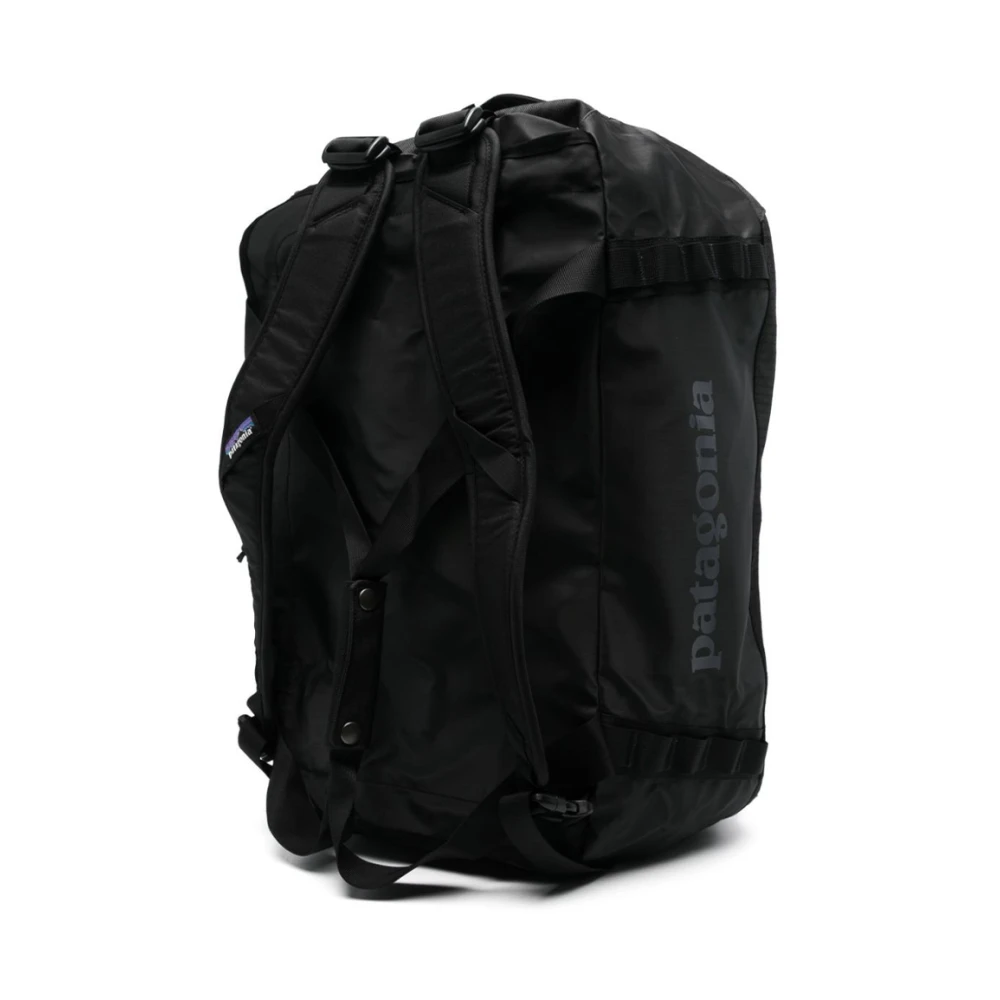 Patagonia Omkeerbare Duffel Rugzak met Ripstop Textuur Black Unisex