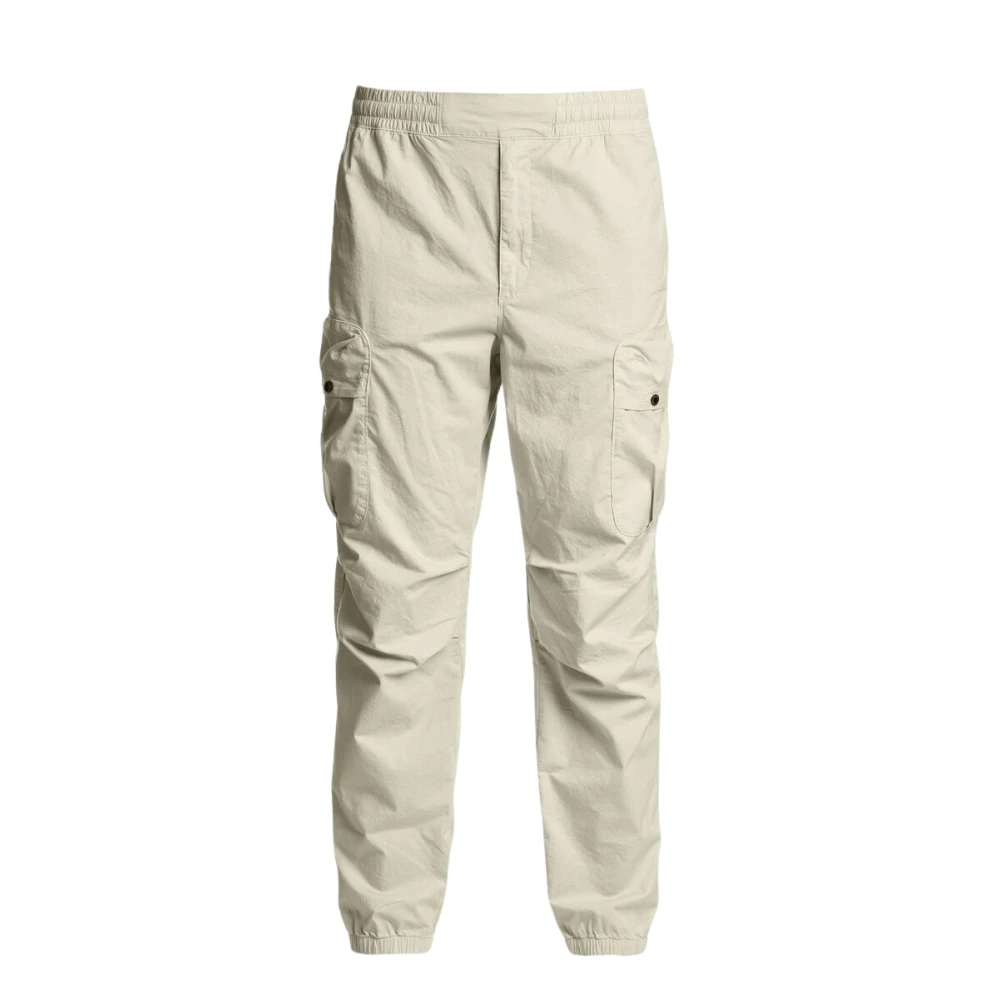 Parajumpers Men's Beige Slim-Fit Trousers, W30, Zander Gd Long Trousers
