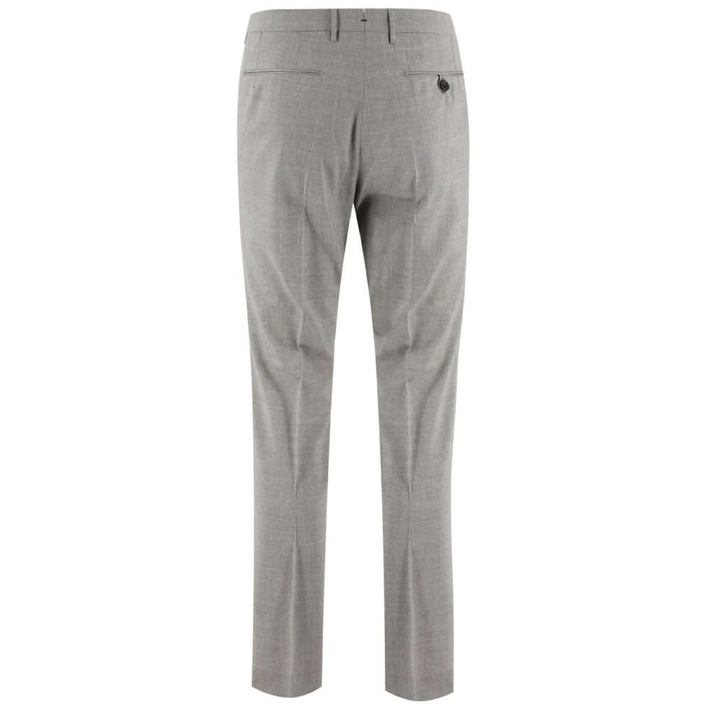 Berwich Slim Fit Herenbroek Italië Gray Heren