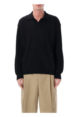 Textured Knit Polo