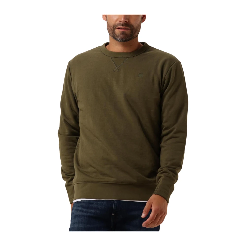 G-Star Olijfgroene Sweater Nifous R Green Heren