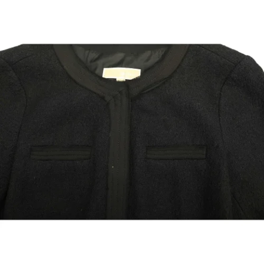Michael Kors Pre-owned Fabric outerwear Black Dames