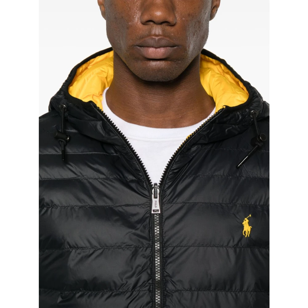 Polo Ralph Lauren Zwarte Donsjas voor Mannen Black Heren