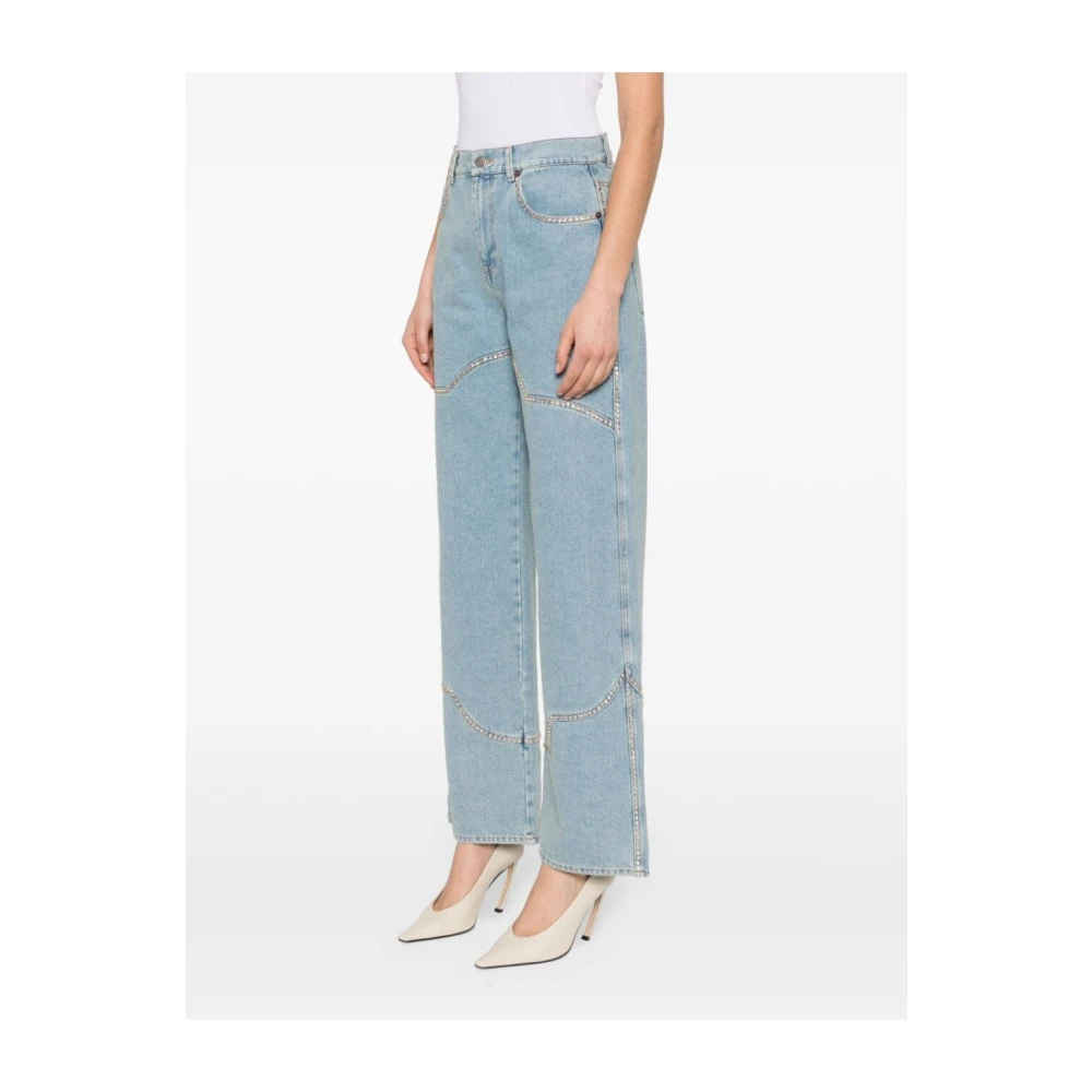 Giuseppe Di Morabito Blauwe Broek Blue Dames