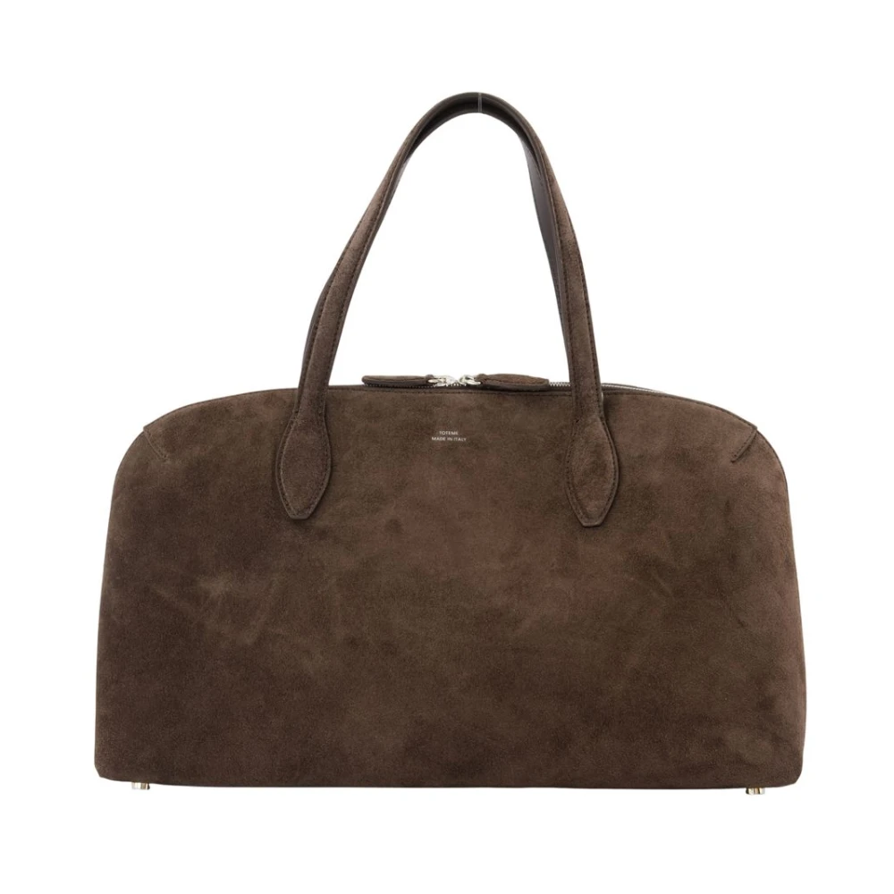 Totême , Handbags, Female, Brown, One Size, Medium Suede Day Tote