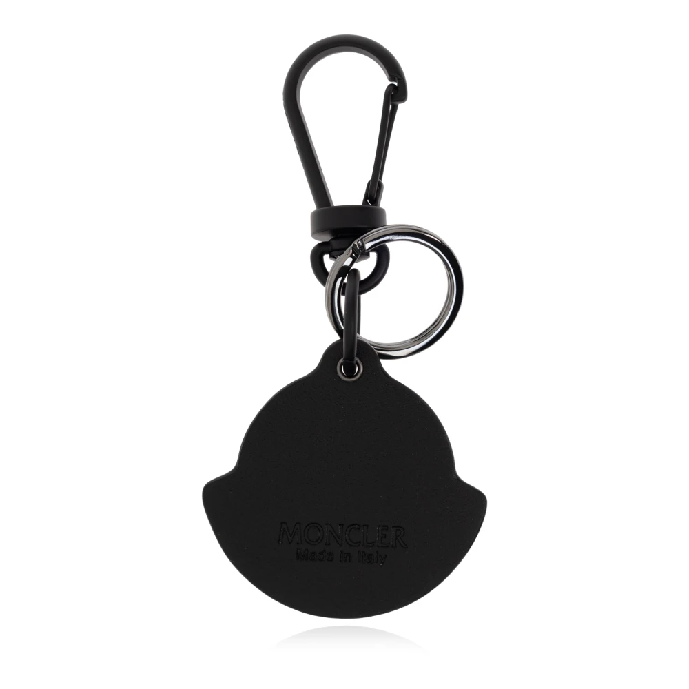 Moncler Sleutelhanger met logo Black Heren