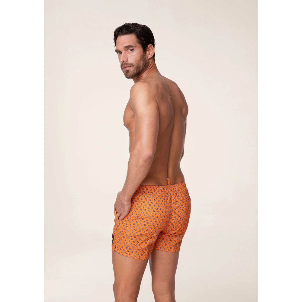 F**k Short A Fantasia Mood Micro Pattern Multicolor Heren