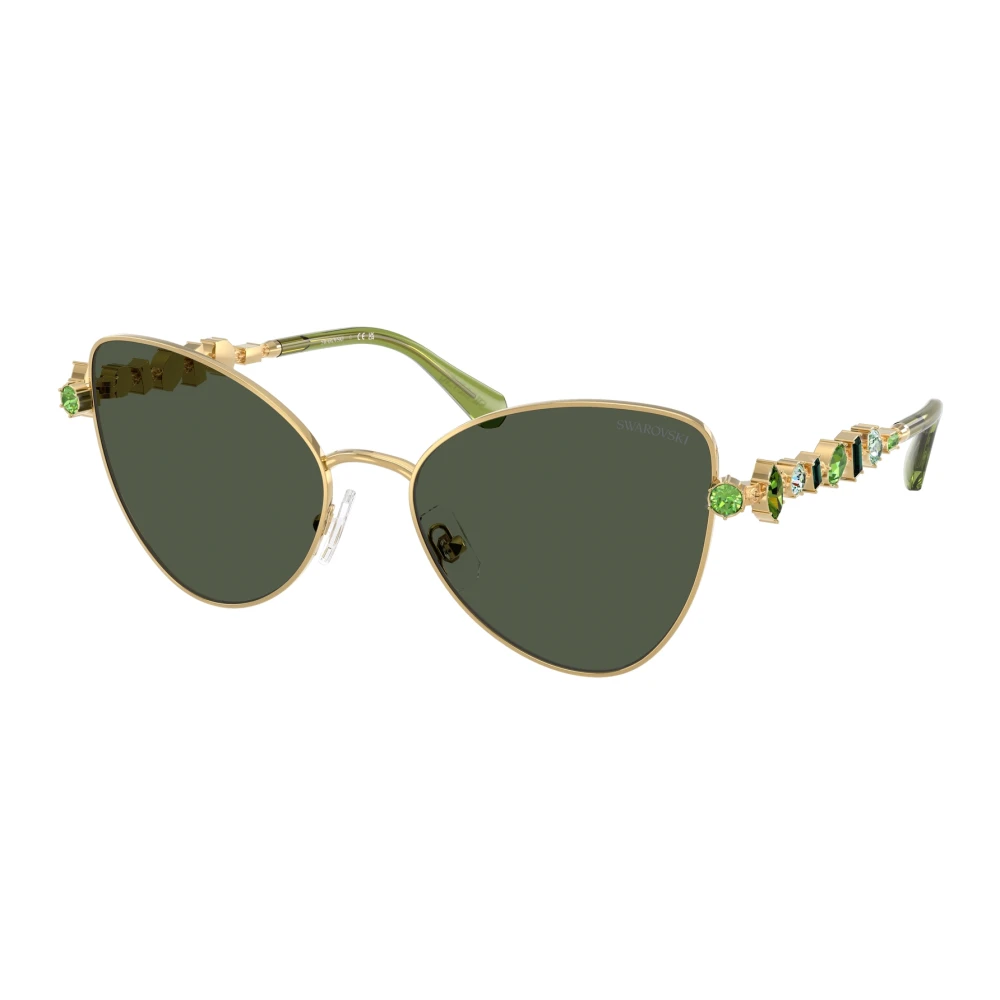 Swarovski Women's Yellow Stylish Sunglasses Sk7034 In Blue - Sunglasses - 56 Mm - Accessories