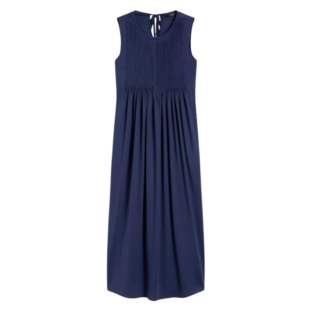 Weekend Max Mara Women's Blue Midi Dresses, Xs, Wkdricordo Midi Dress