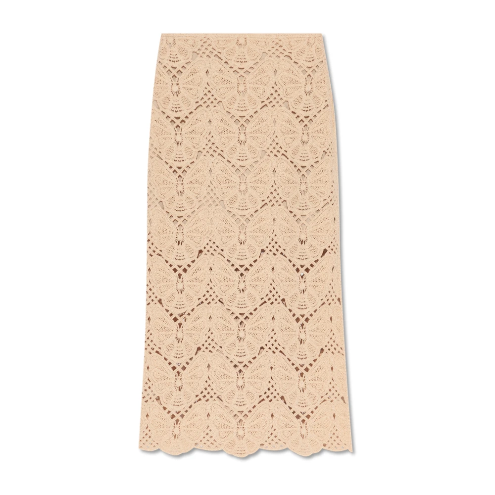 By Malene Birger Gehaakte rok Cantala By Herenne Birger Beige Dames