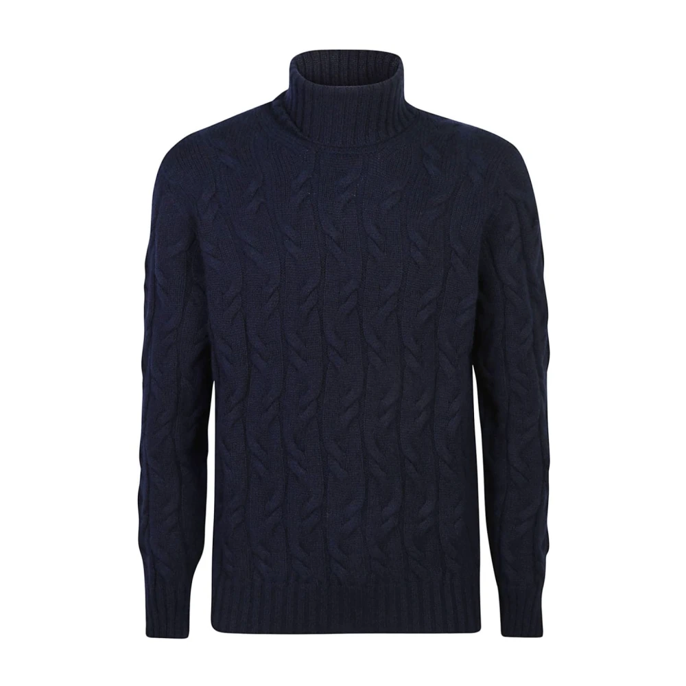 Drumohr Blauwe Sweatshirt Aw24 Herenmode Blue Heren