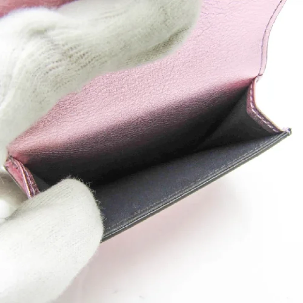 Fendi Vintage Pre-owned Leather wallets Pink Dames