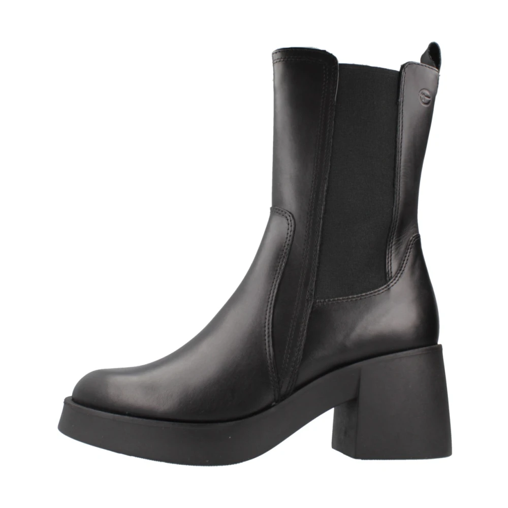 Tamaris Women's Black Classic Chelsea Boots - Heeled Boots - 5 Uk - Shoes